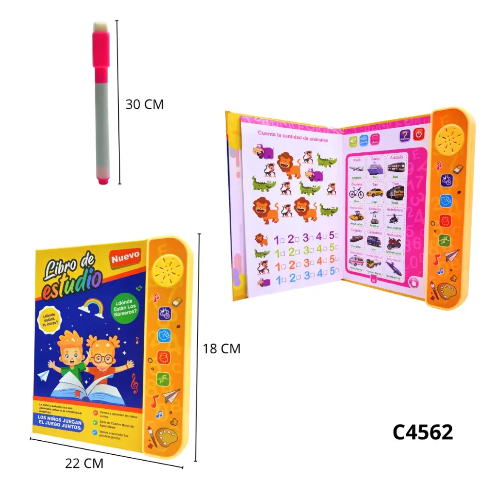 LIBRO INGLES Y ESPAÑOL C4562