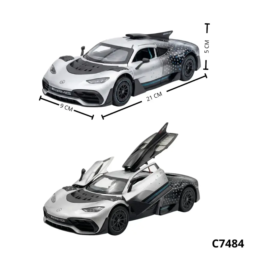 CARRO COLECCION METALICO MERCEDES AMG C7484
