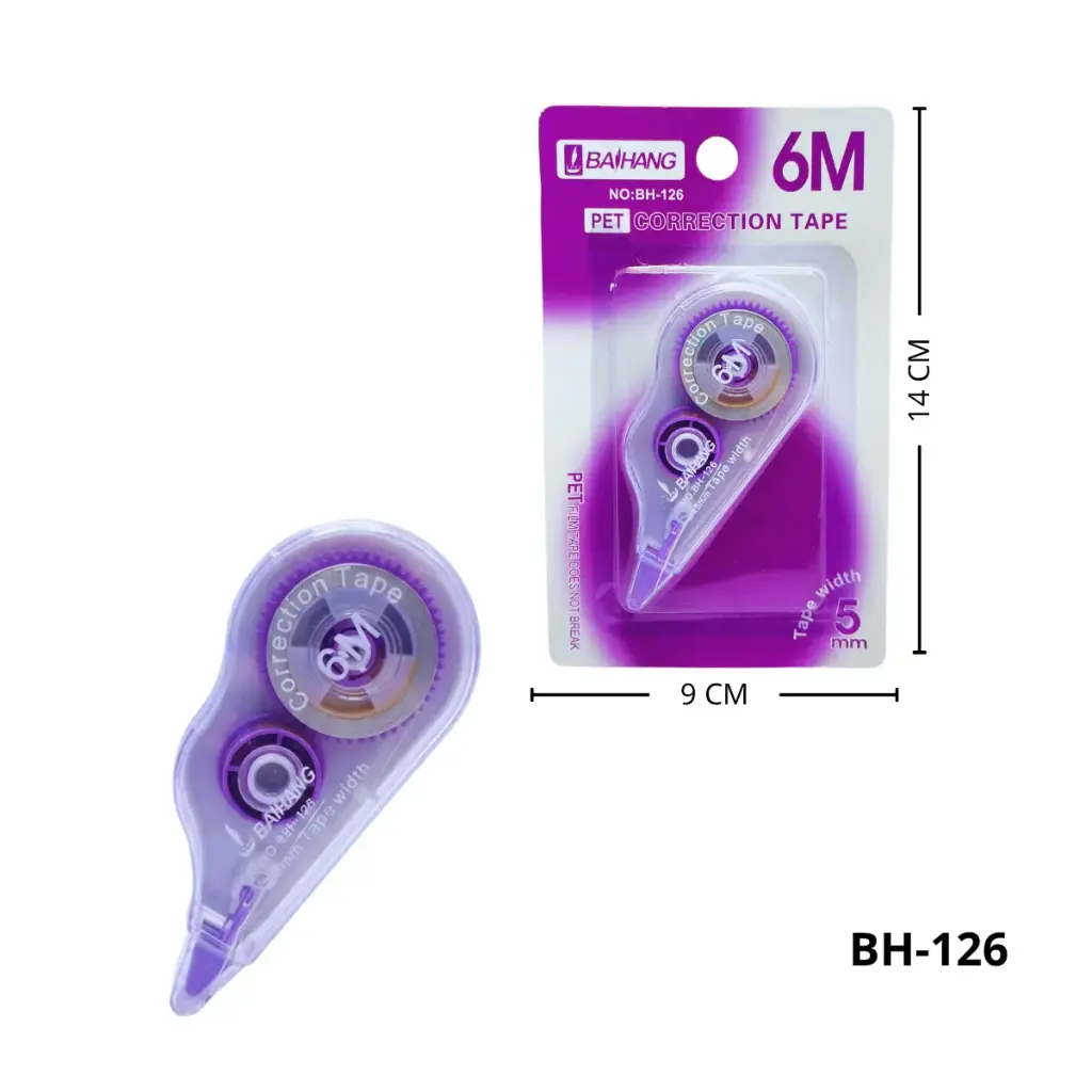CORRECTOR EN CINTA BH-126