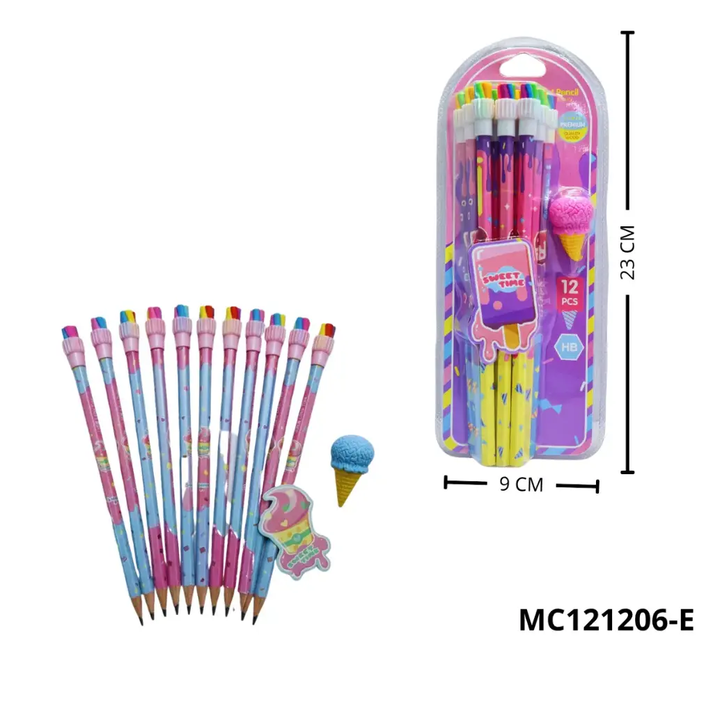 SET DE LAPICES CON BORRADOR MC121206-E