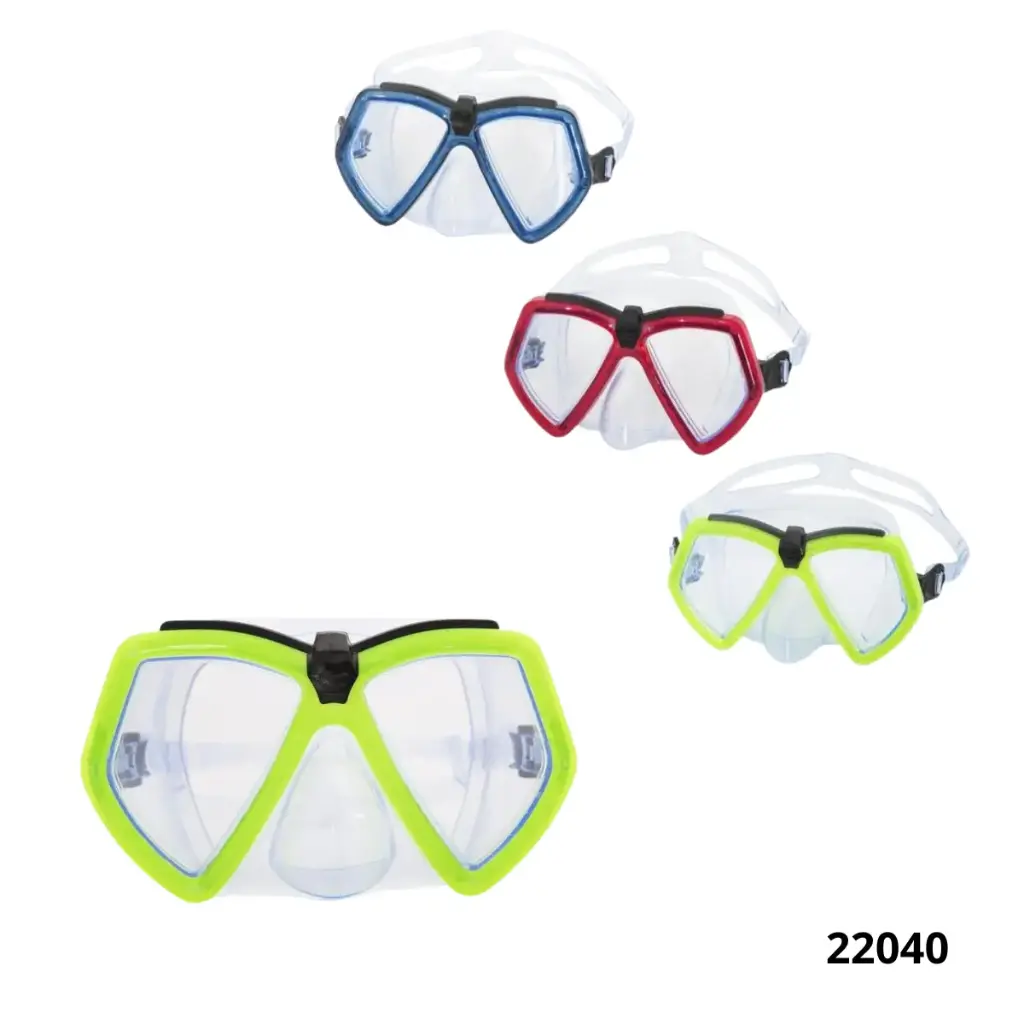 CARETA NATACION NIÑOS BESTWAY 12 PCS 22040