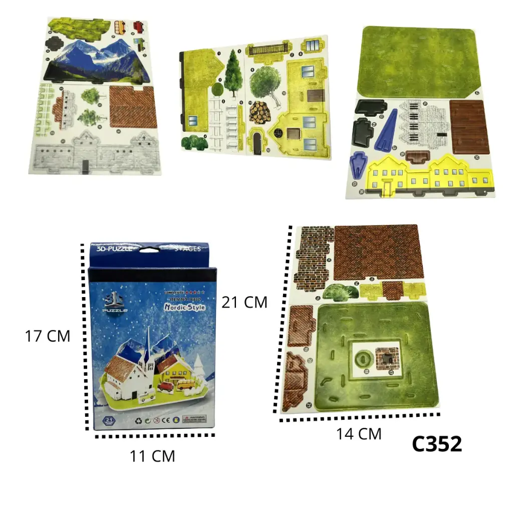 ROMPECABEZAS 3D C352