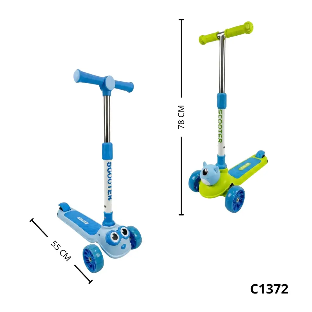 PATINETA SCOOTER INFANTIL LUZ Y MUSICA C137 C1372