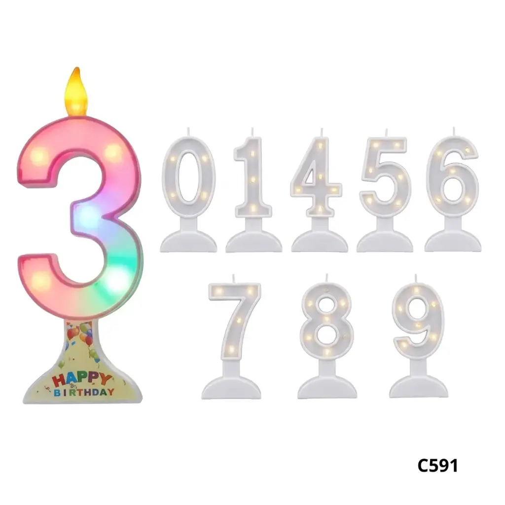 VELA PILA GDE TWINKLING C591