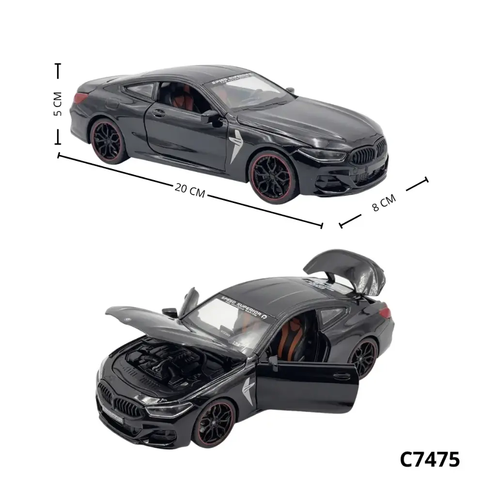 CARRO METALICO COLECCION BMW C7475