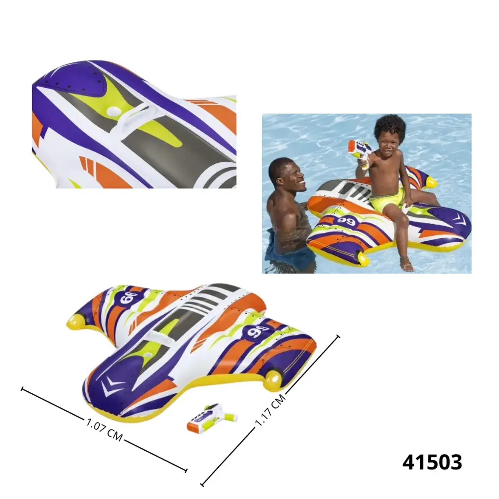 FLOTADOR + LANZA CHORROS BESTWAY 41503