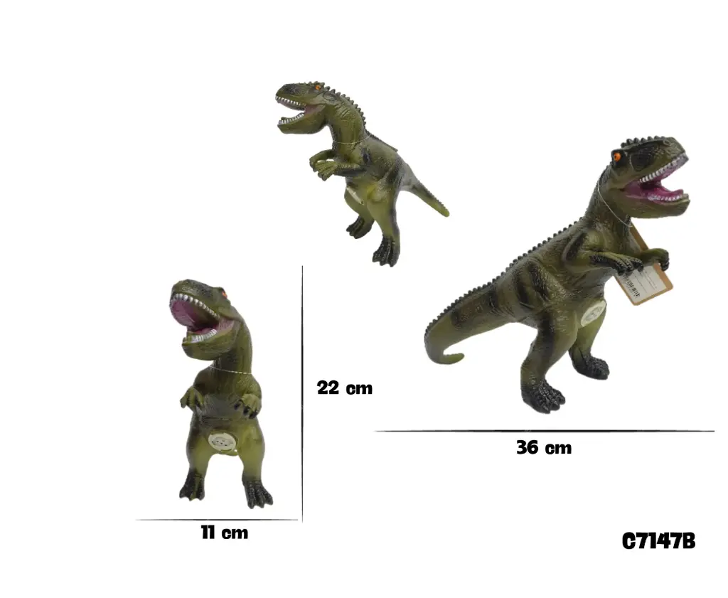 ANIMAL DINOSAURIO REX CON LUZ C7147B