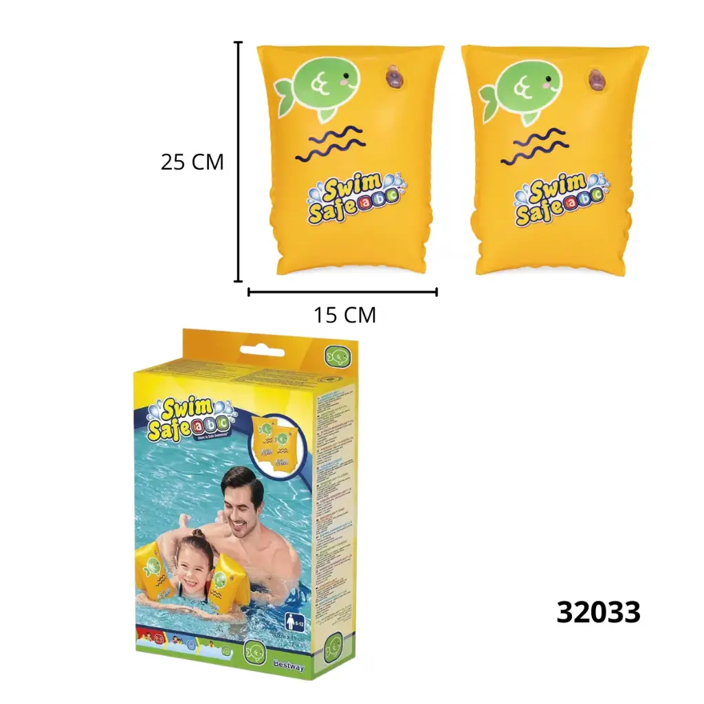 BRAZOS INFLABLES 25 CM BESTWAY 36PCS 32033