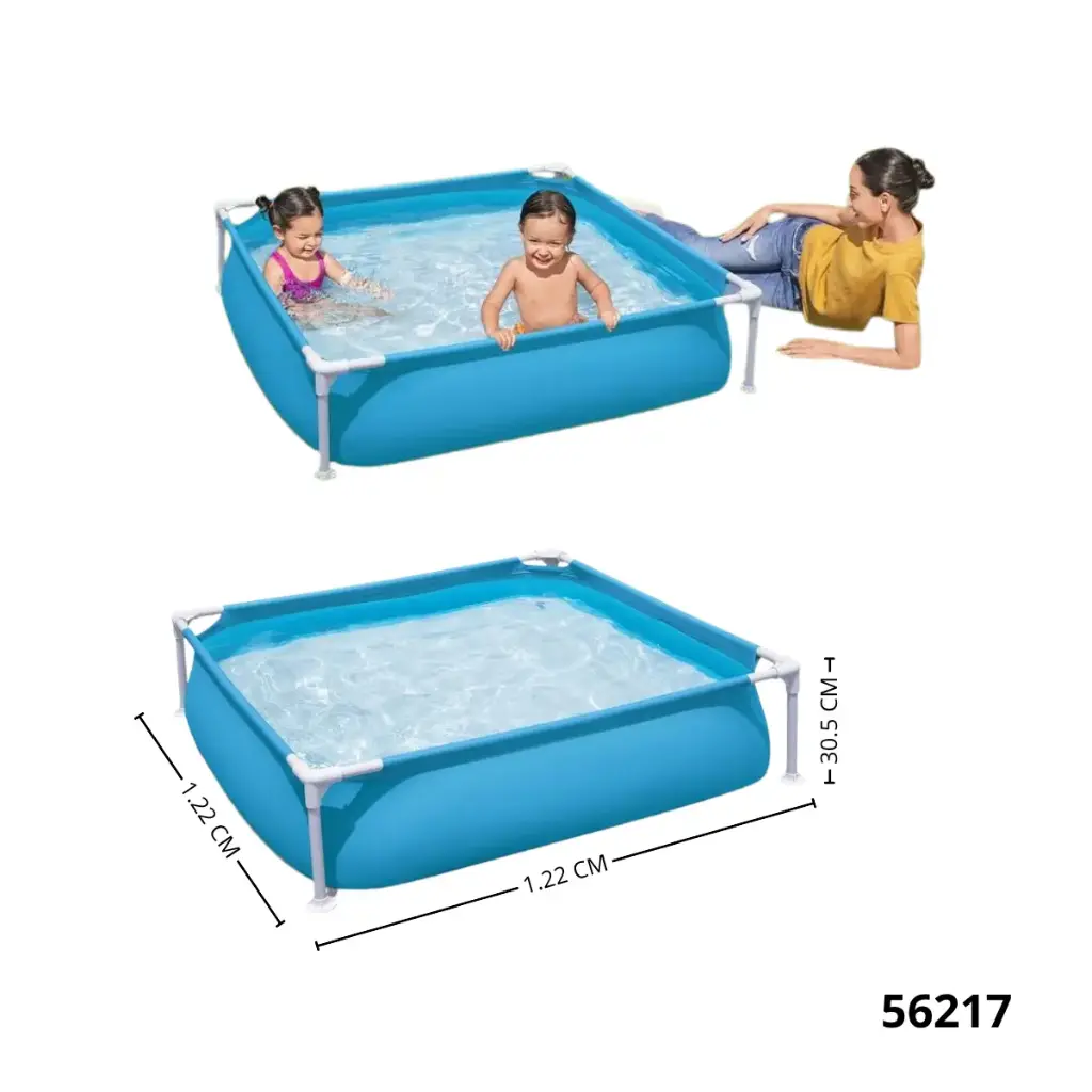 BESTWAY 48 X 48 X 121.22M X 1.22M X 30.5CM MY FIRST FRAME POOL 56217