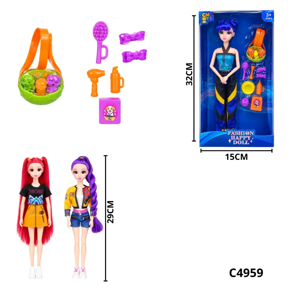 MUÑECA POP ACCESORIOS C4959