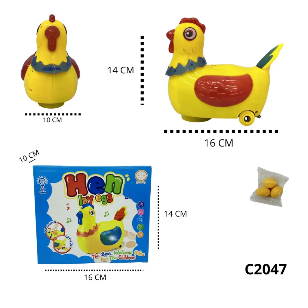 GALLINA PONE HUEVOS C2047