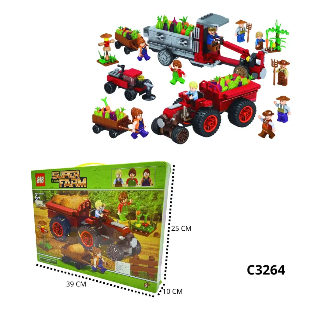 FICHAS DE ARMAR GRANJA C3264