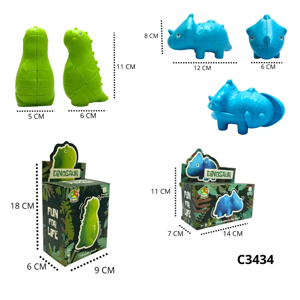 DINOSAURIOS MÁGICOS C3434