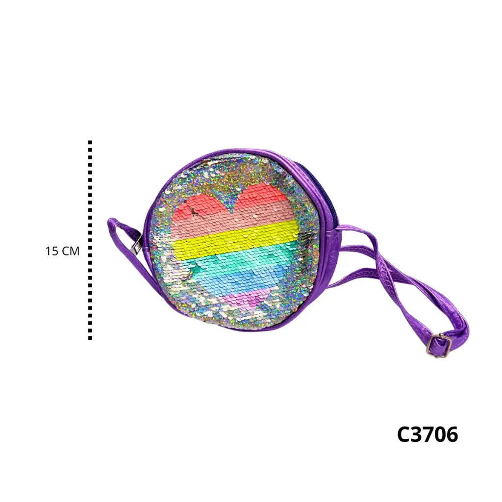 BOLSO CORAZÓN REDONDO C3706