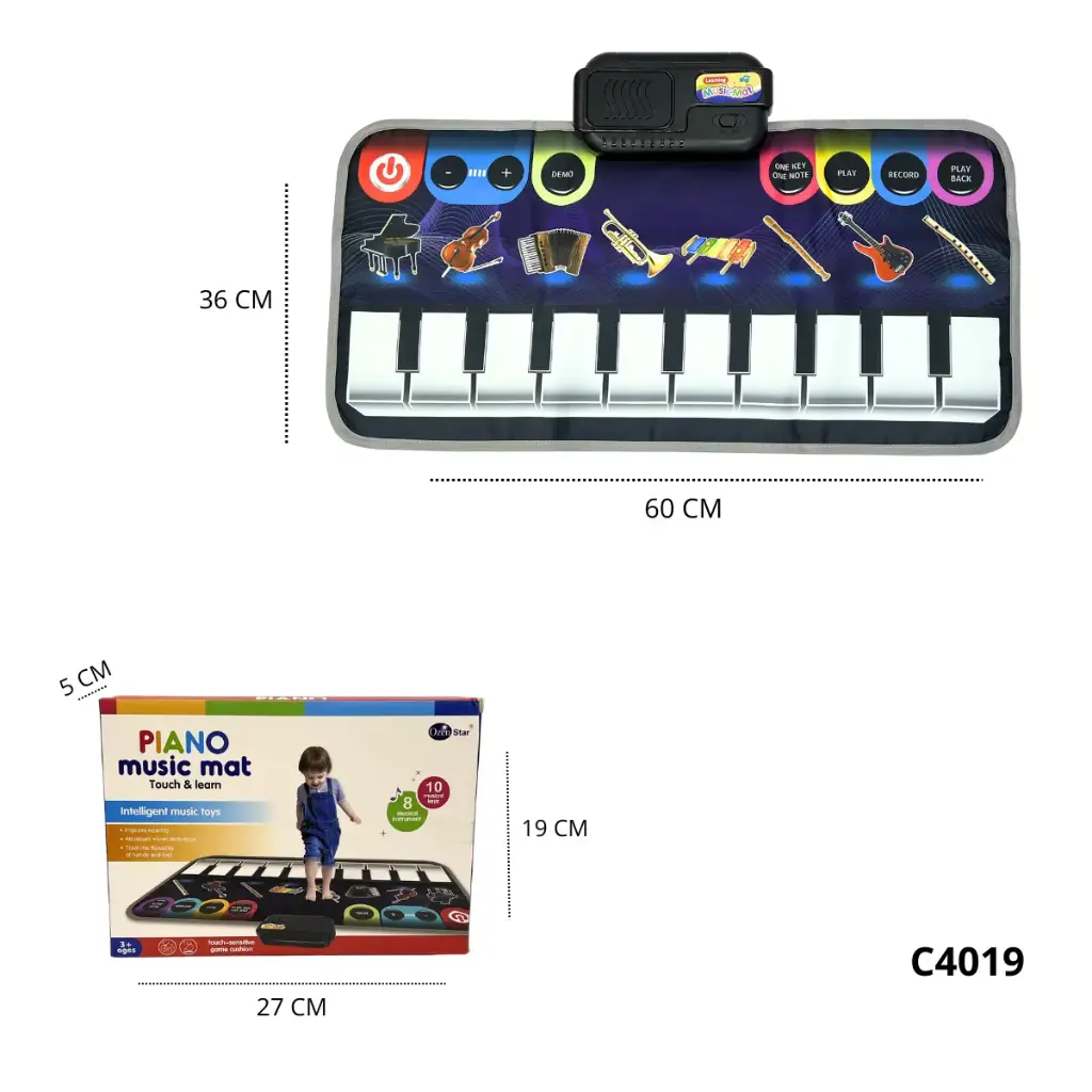 TAPETE PIANO PARA BEBÉ C4019