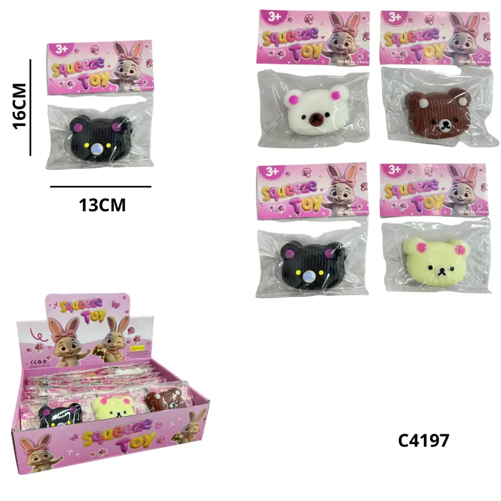C4197 SQUISHY CARITA OSITO