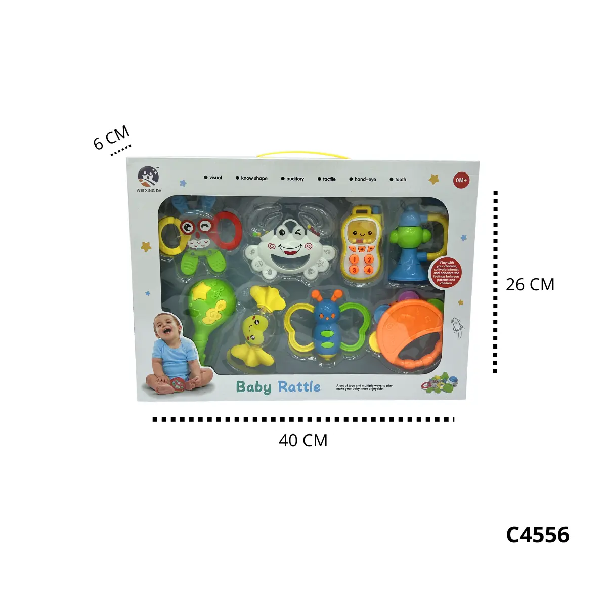 SONAJERO EN CAJA 8PCS C4556