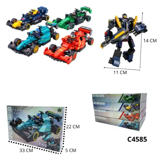 C4585 CARRO TRANSFORME C4585