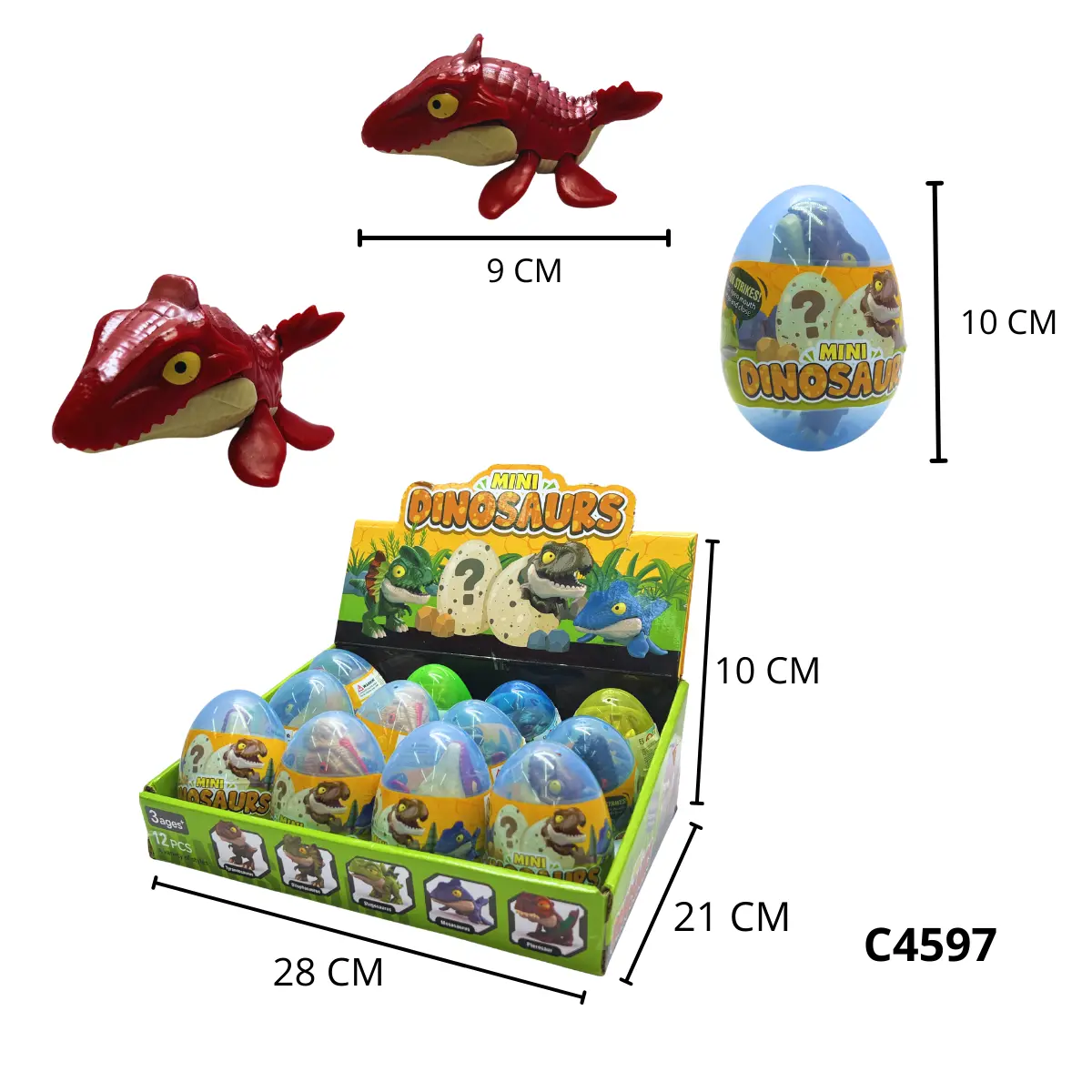 HUEVO DINO DIENTES C4597