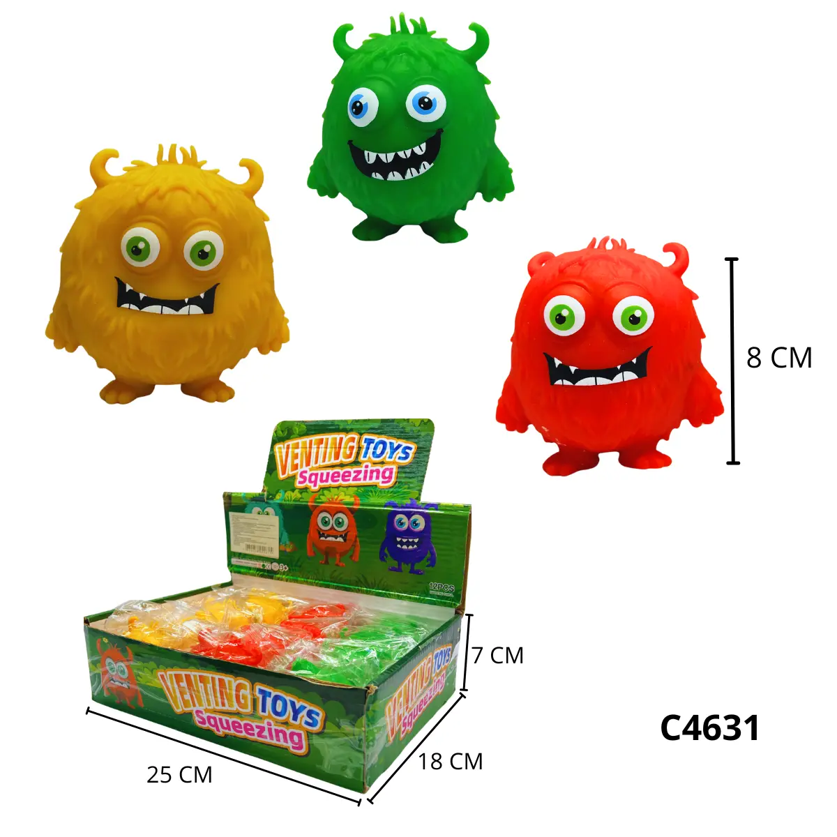 SQUISHY MOSTRICO STD C4631