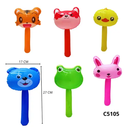 C5105 INFLABLE CARITA DE ANIMALES STD PQÑ C5105