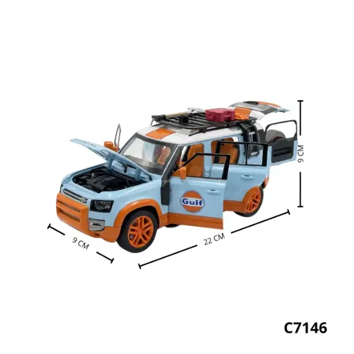 C7146 CARRO METALICO COLECCION GULF C7146