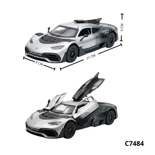 C7484 CARRO COLECCION METALICO MERCEDES AMG C7484