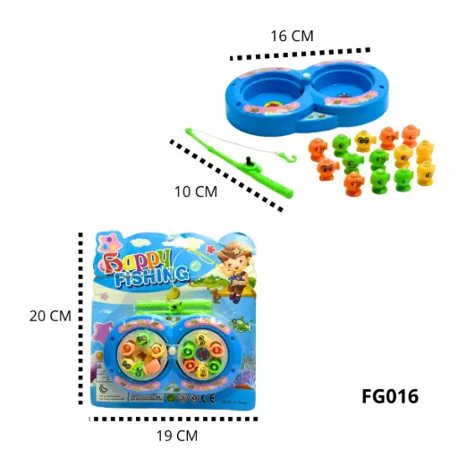 FG016 JUEGO DE PESCA BLISTER 377A FG016