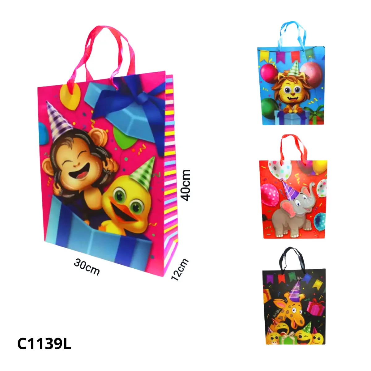BOLSA DE REGALO ANIMALES C1139L
