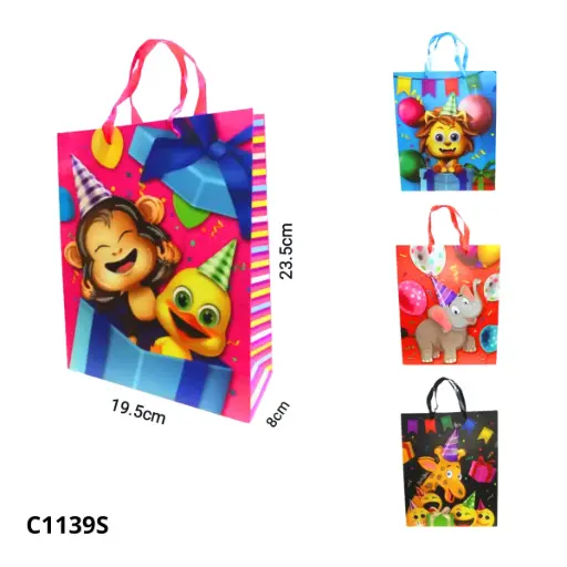 C1139S BOLSA DE REGALO ANIMALES C1139S