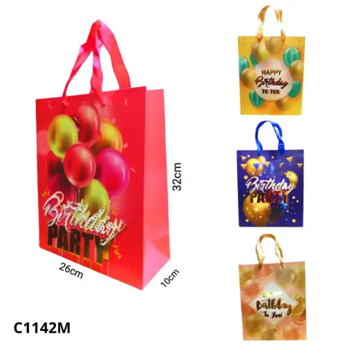 C1142M BOLSA DE REGALO HAPPY BIRTHDAY C1142M