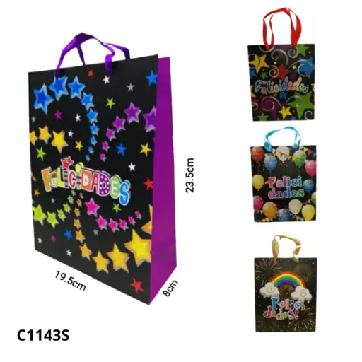 C1143S BOLSA DE REGALO FELICIDADES C1143S
