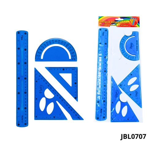 JBL0707 SET GEOMETRICO FLEXIBLE X 4 PCS JBL0707