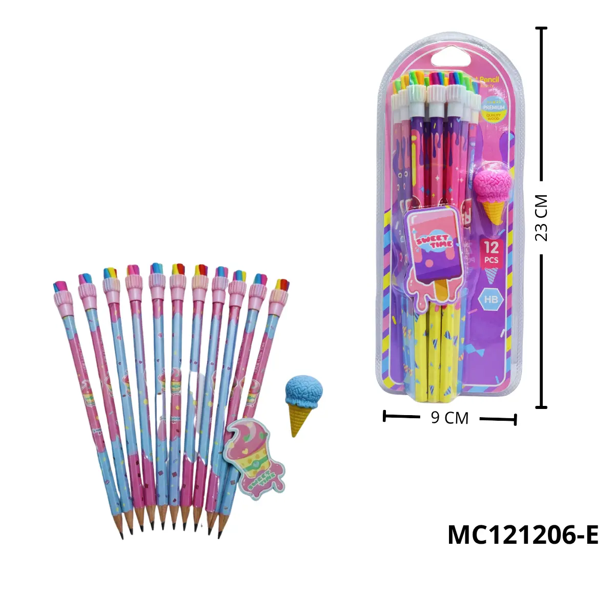 SET DE LAPICES CON BORRADOR MC121206-E