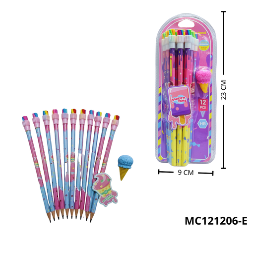 SET DE LAPICES CON BORRADOR MC121206-E