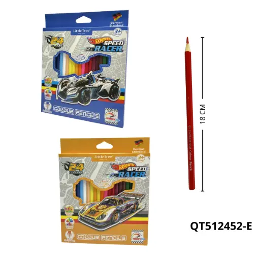 QT512452-E COLORES DE ALTA GAMA CARRITOS X 24PCS QT512452-E