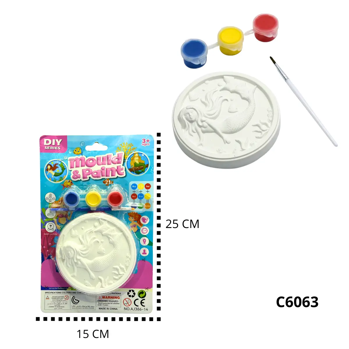 SET ANIMALES PARA PINTAR C6003/C6004 C6063/C6064