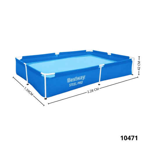10471 PISCINA ESTRUCTURAL 228X159X42cm 10471