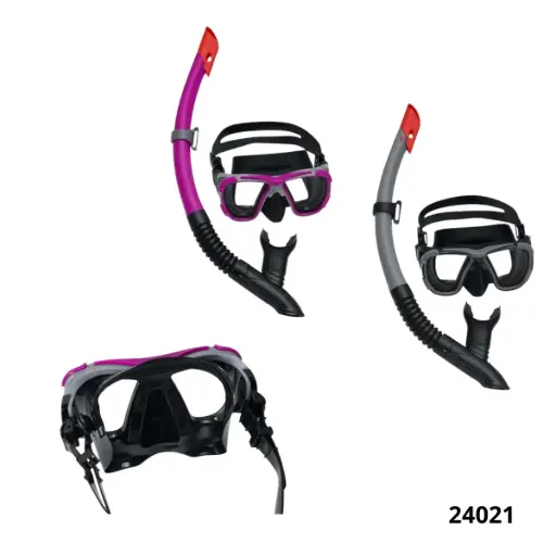 24021 HYDRO-PRO BLACKSEA MASK SNORKEL SET 6 PCS 24021