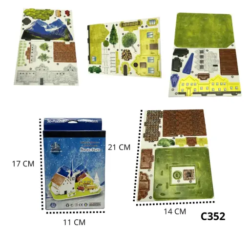 C352 ROMPECABEZAS 3D C352