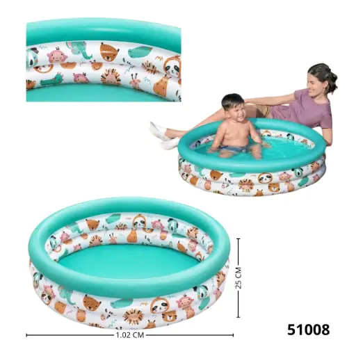 51008 PISCINA CORAL 102 X25CM 51008