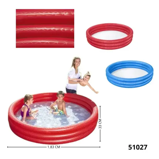 51027 PISCINA TRES AROS BESTWAY 1.83mx33cm 51027