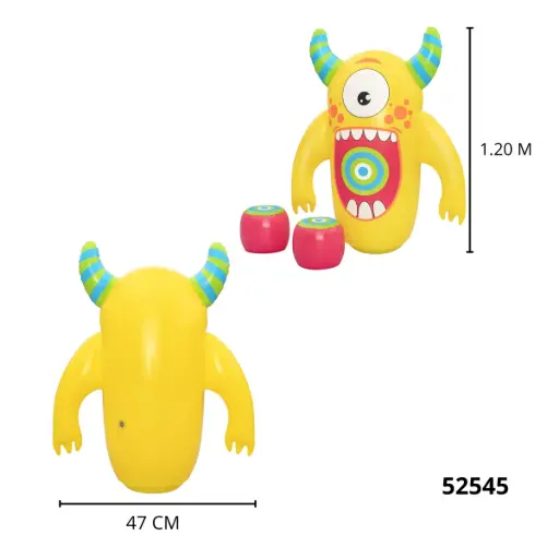 52545 bestway 47/1.20m monster knockout bop bag 52545