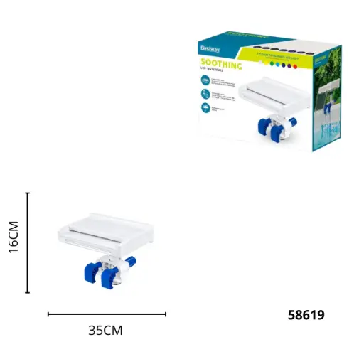 58619 Cascada para piscina estructural 58619