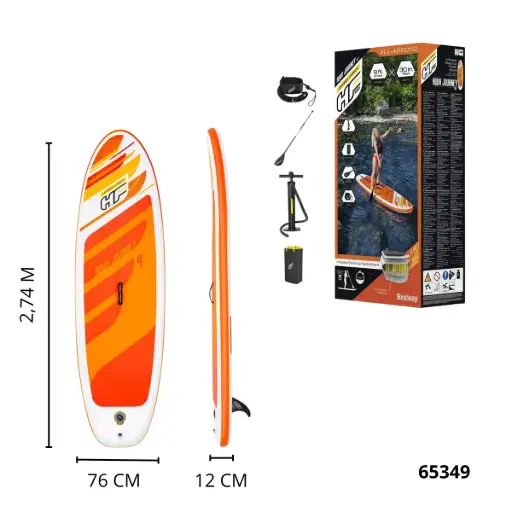 65349 hydro-force 9 x 30 x 4.75/2.74m x 76cm x 12cm aqua journey set 65349