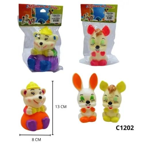 C1202 MUNECO CHILLON SURTIDO ANIMALES C1202