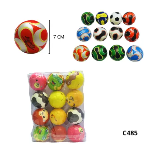 C485 PELOTA ANTIESTRES EMOJI C485