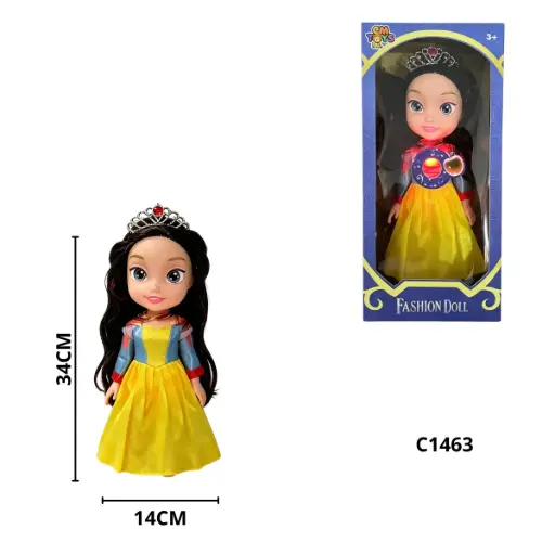 C1463 MUÑECA CON ACCESORIOS LUZ Y SONIDO C1463