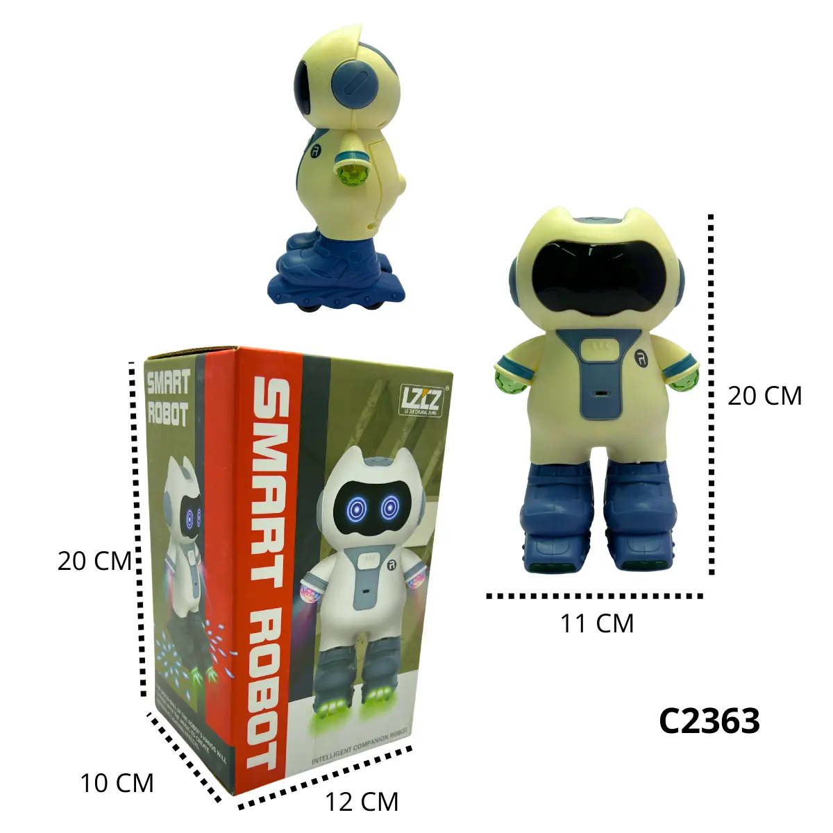 ROBOT LUZ Y SONIDO C2363