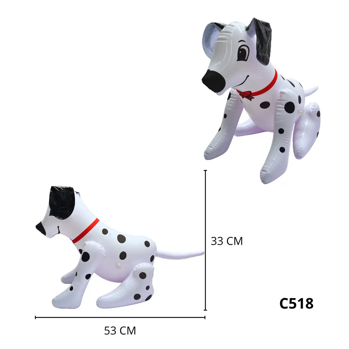 INFLABLE DALMATA C518